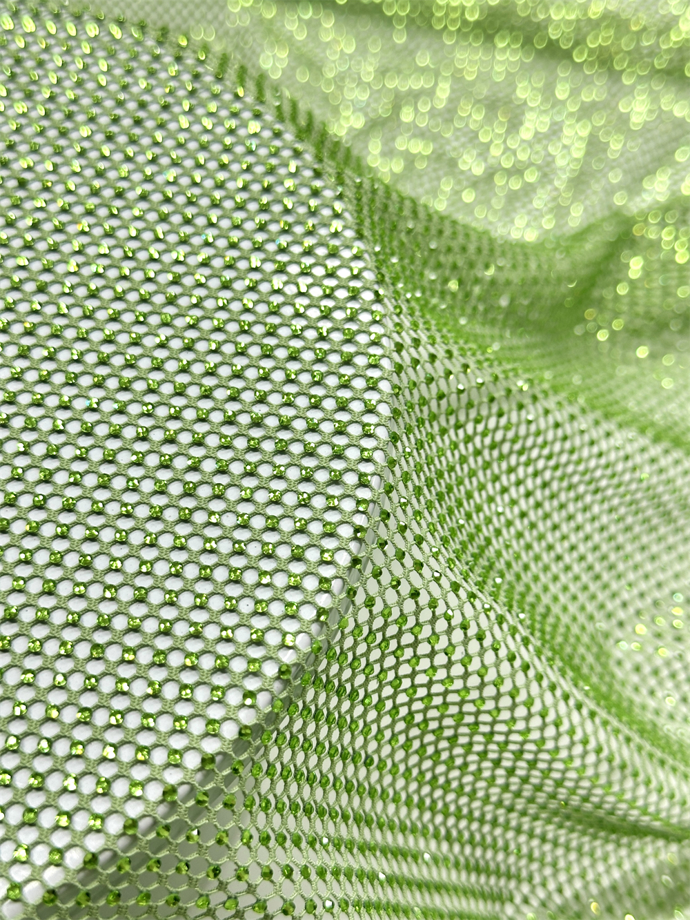 Exquisite Rhinestones Mesh diy - Crystal Mesh Fabric recensie en prijs