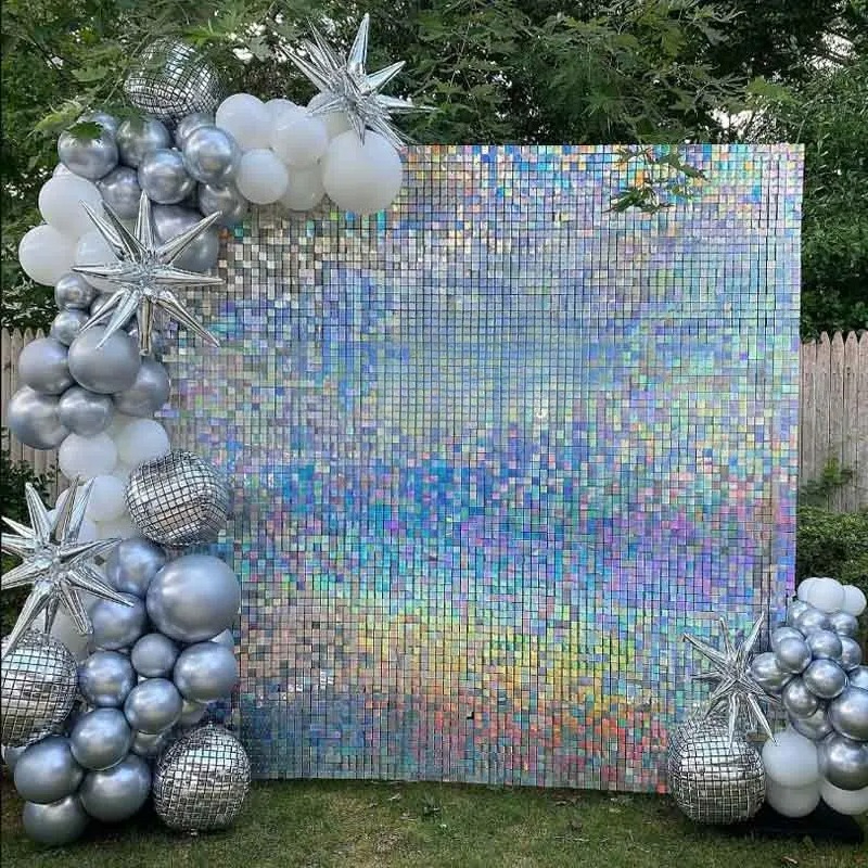 90x180cm Shimmer Wall Backdrop - Sequin Fabric Panel recensie en prijs