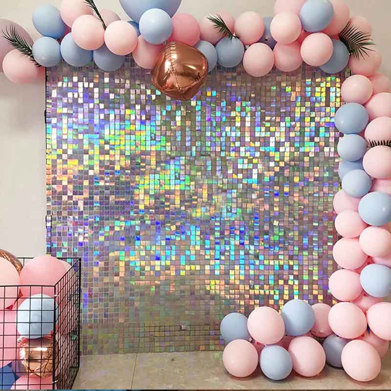 90x180cm Shimmer Wall Backdrop - Sequin Fabric Panel recensie en prijs