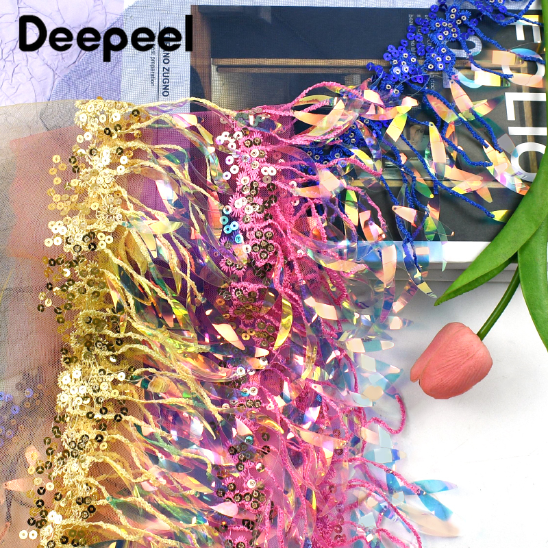 2/5/10Yards 15cm Sequins Bead  - Beaded Trim Fringe recensie en prijs