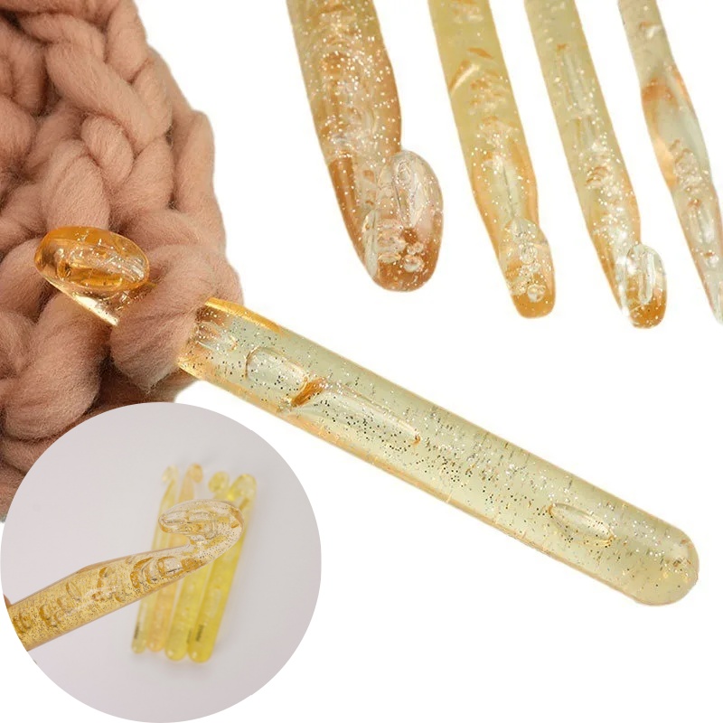 Large Transparent Yellow Cryst - Embellish Knit recensie en prijs
