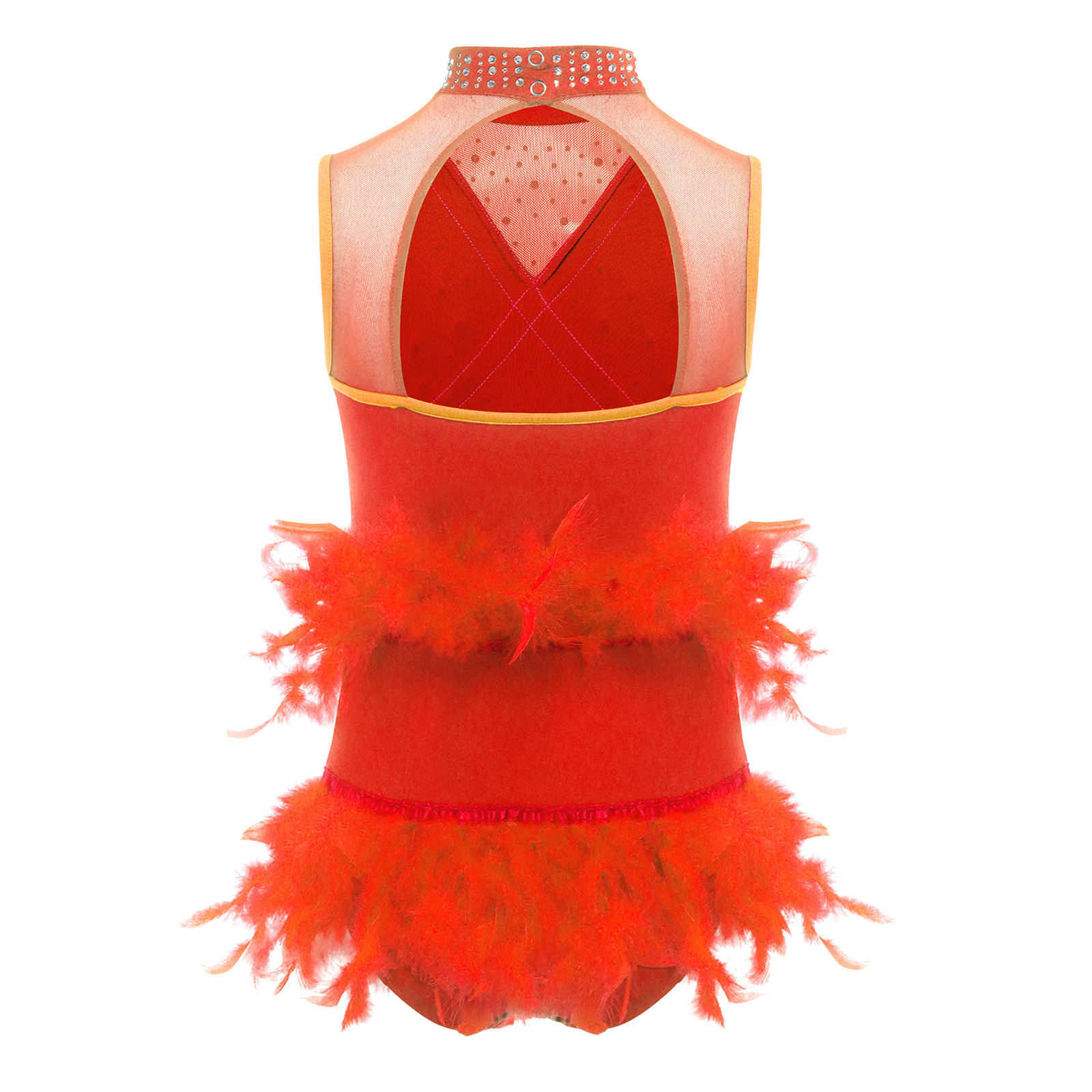 Kids Girls Latin Ballet Dance  - Rhinestone Banding Trim recensie en prijs