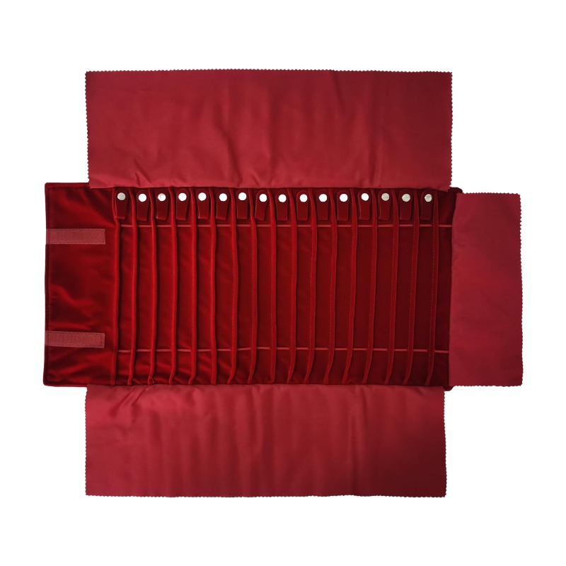 Travel Jewelry Organizer Case  - Velvet Ribbon Roll recensie en prijs