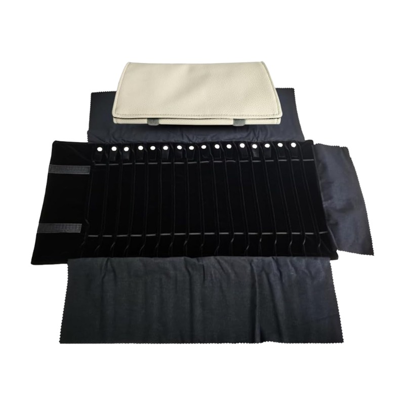 Travel Jewelry Organizer Case  - Velvet Ribbon Roll recensie en prijs
