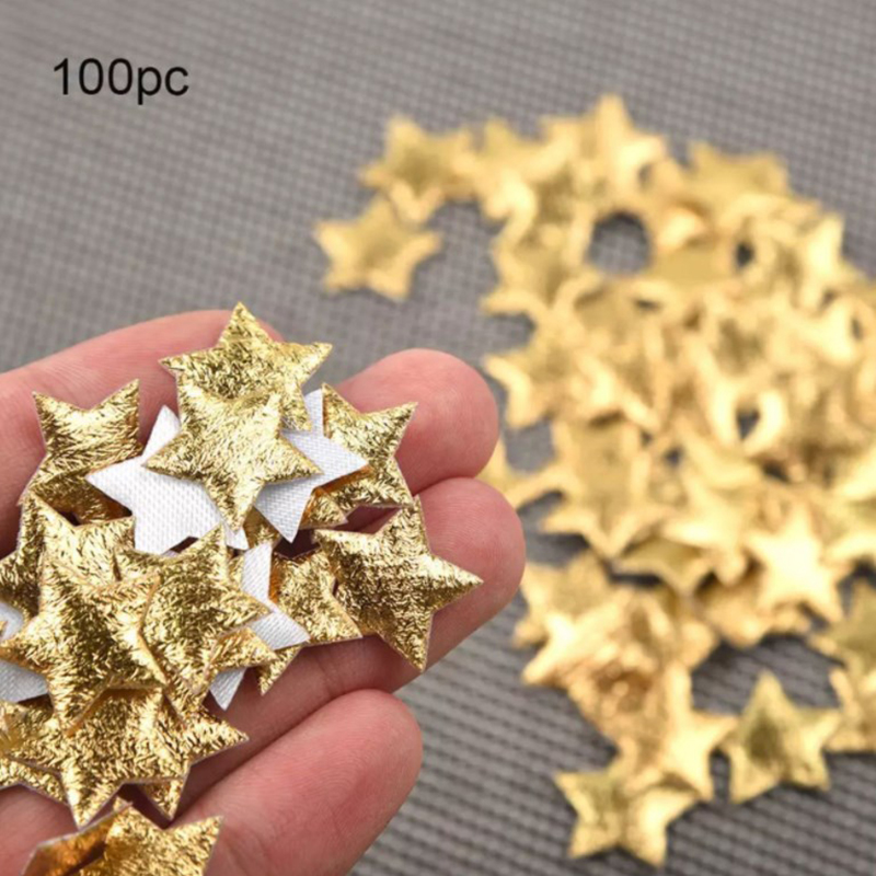 100Pcs Gold/Silver Stars For C - Christmas Craft Embellishment recensie en prijs